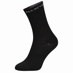 Socks All4cycling 15 cm - Black