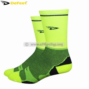 Socks DeFeet Levitator Lite - Yellow Fluo