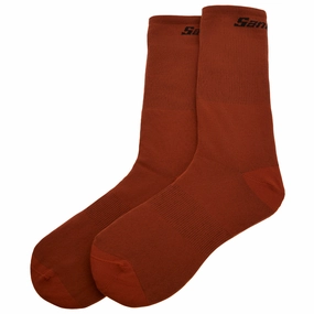 Socks Santini Stone - Bordeaux