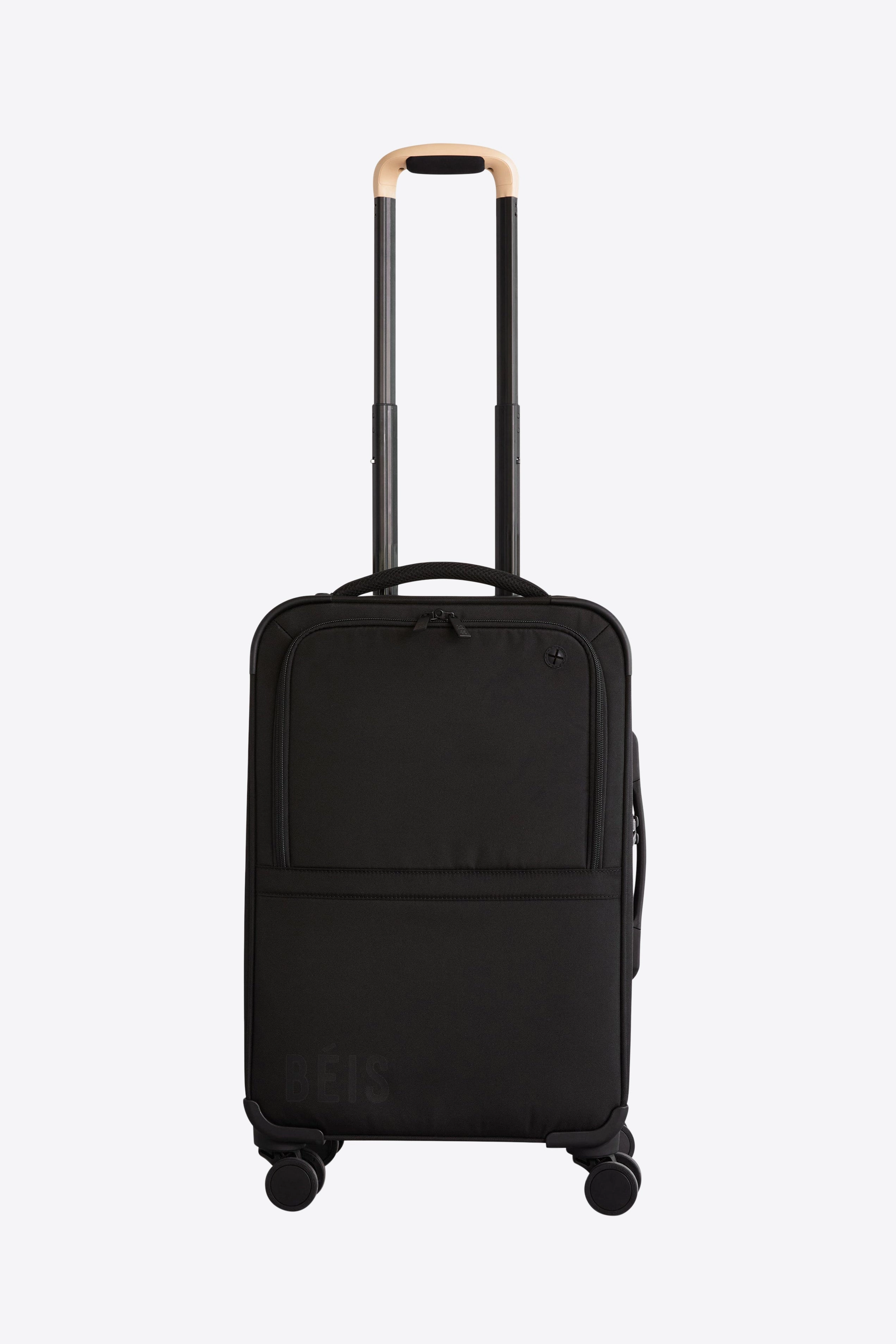 Exclusive Hot Pick Soft-Sided Collapsible Carry-On Roller In Black