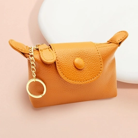 Todays Hot Pick Grab Save Today Solid Compact Keychain Mini Wallet Pouch Bag