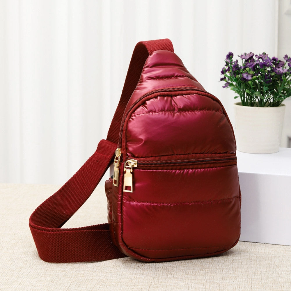 Price Drop Today Best Price Today Solid Puffer Mini Sling Bag