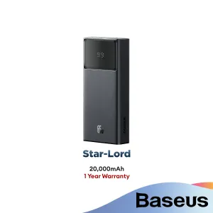 Baseus Star-Lord Digital Display 20000Mah 30W Fast Charging Powerbank Online Exclusive Deal