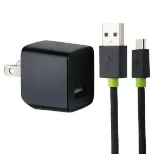 Big Hot Sale Shop Grab Now Ihome (12W) Power Usb Wall Charger With 5Ft Usb-A To Usb-Micro Cable - Black