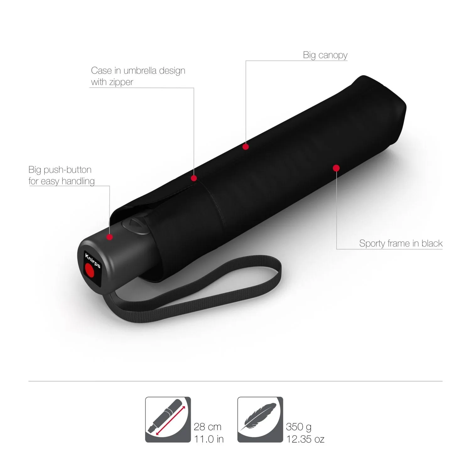 Knirps A.200 Medium Duomatic Umbrella Hot Pick Deal Surprise Discount Today