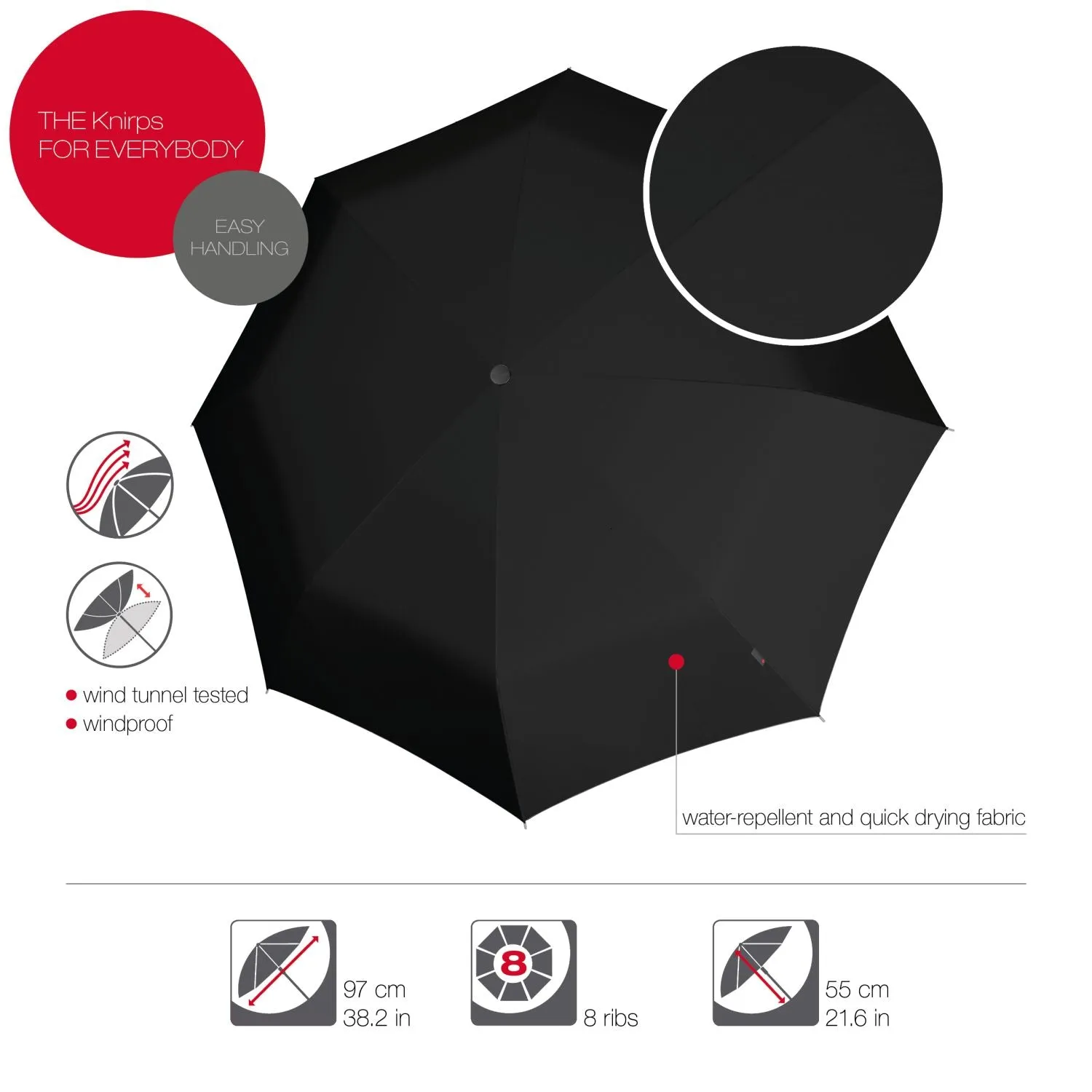 Knirps A.200 Medium Duomatic Umbrella Hot Sale Alert