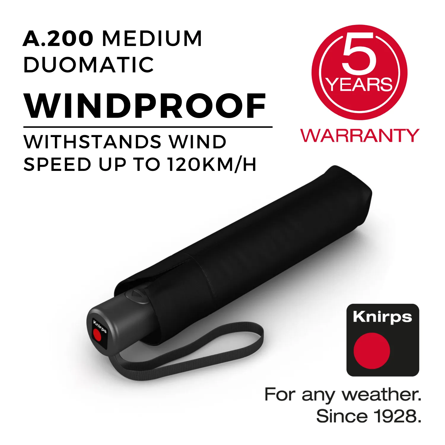Best Seller Discount Todays Special Savings Knirps A.200 Medium Duomatic Umbrella