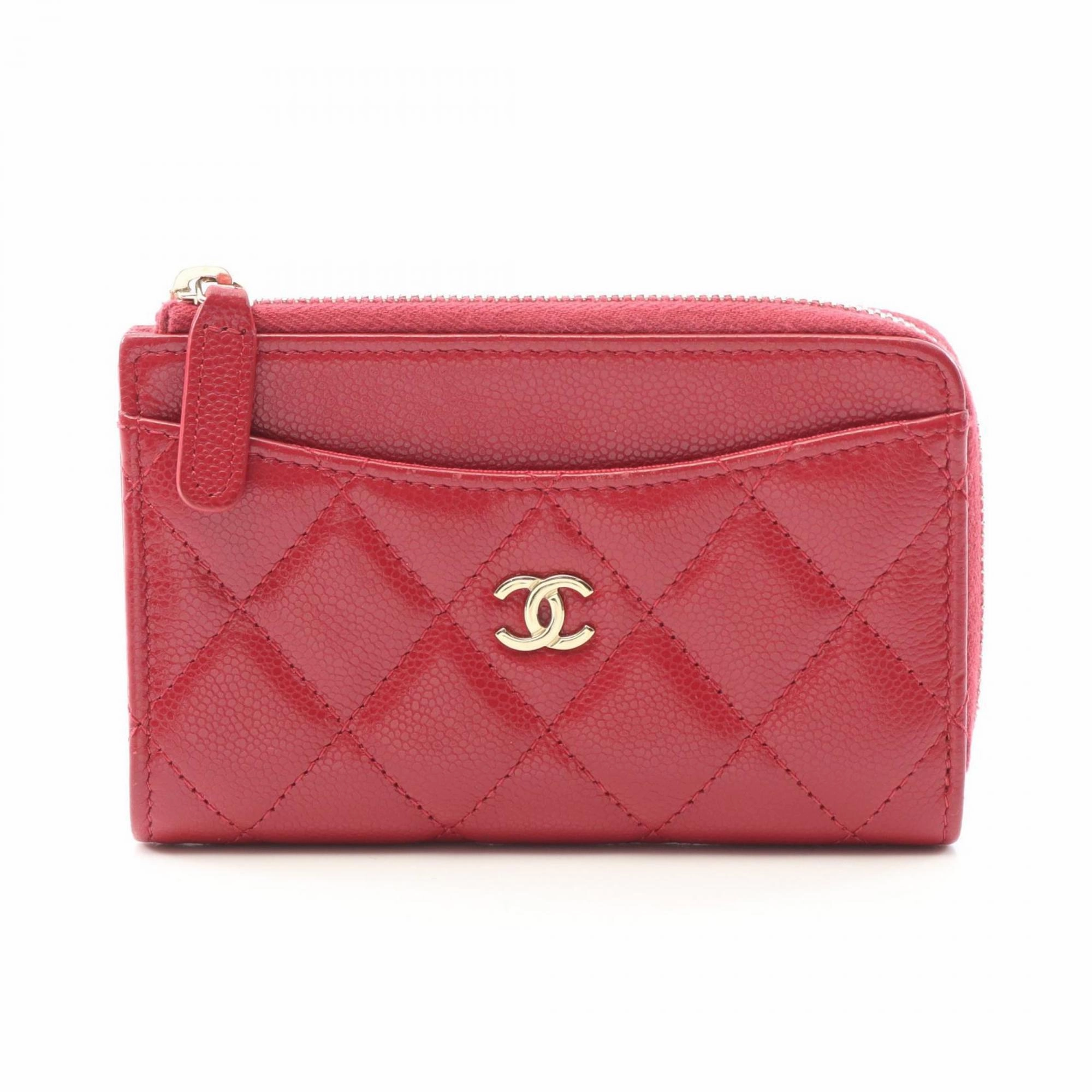 Chanel Matelasse Grained Calfskin Coin Purse/Coin Case (Pre-Owned) Instant Discount Sale Ending Soon