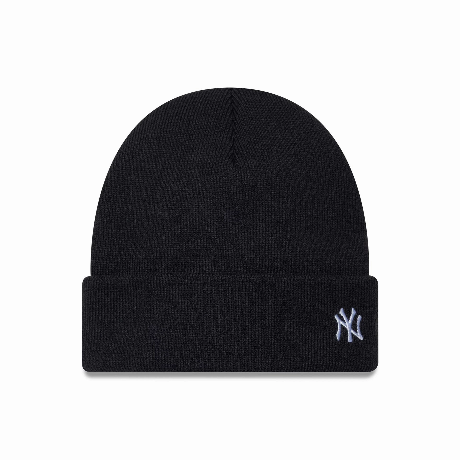 New York Yankees Mlb Mini Logo Navy Cuff Knit Beanie Hat Flash Sale Now Today Only Offer