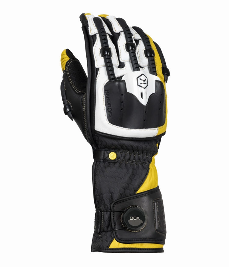 Handroid Gloves Mk5  Yellow Dont Wait Save Today