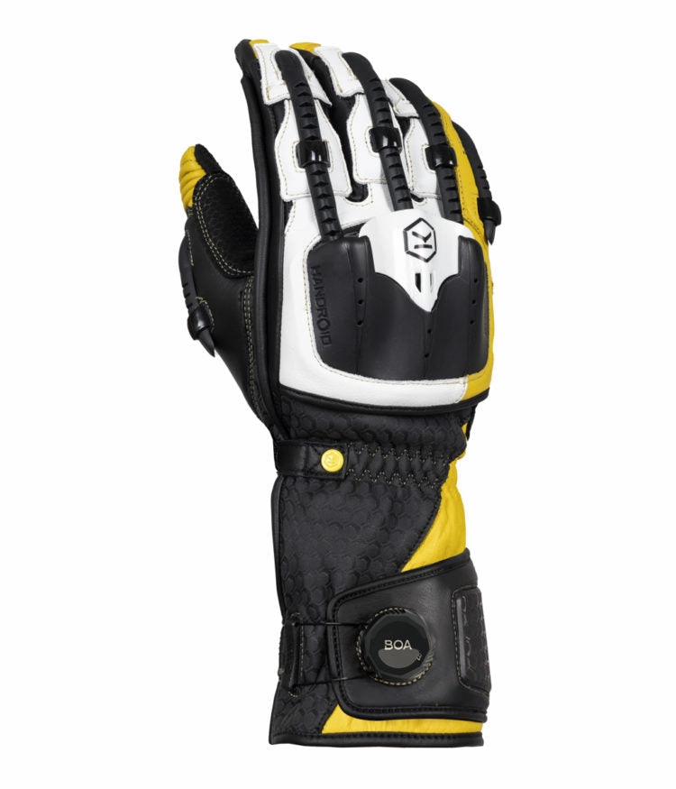 Handroid Gloves Mk5  Yellow Dont Wait Save Today