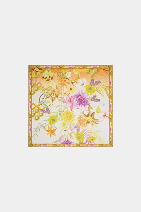 Hot Clearance Now Limited Stock Hot Deal Large Square Scarf - How Does Your Garden Grow