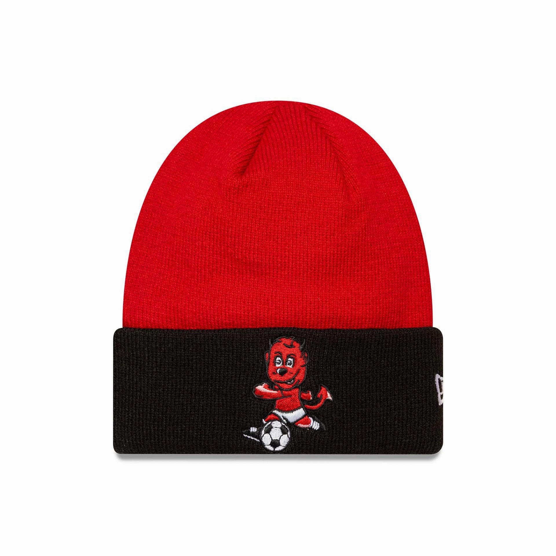 Price Slash Today Youth Fred The Red Manchester United Fc Red Cuff Knit Beanie Hat