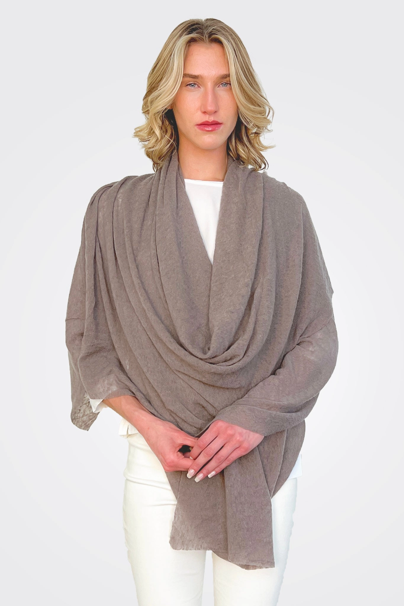 Today Only Special Hot Deal Alert Cashmere Scarf - Mud