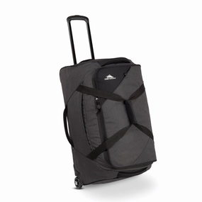 Hot Savings Alert High Sierra Forester Collection 28" Wheeled Duffle - Black Heather/Black