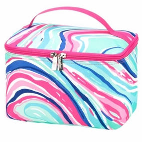 Women'S Marble-Ous Cosmetic Bag In Blue/Multi Dont Miss Big Savings Clearance Alert Now