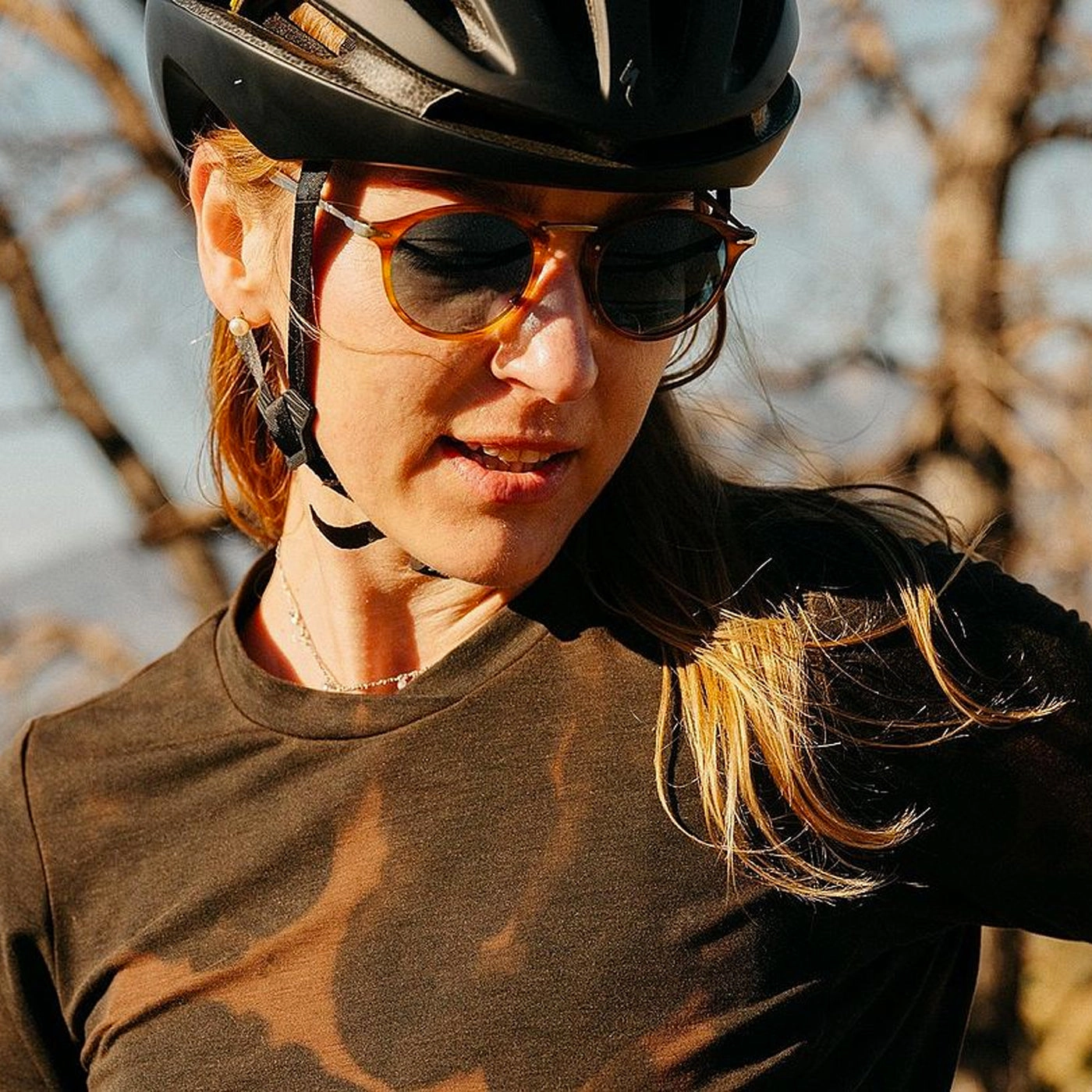 Specialized ADV Garment Washed Woman Jersey - Brown