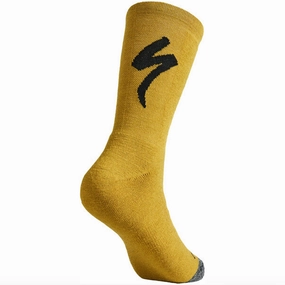 Specialized Merino Deep Winter Tall socks - Gold