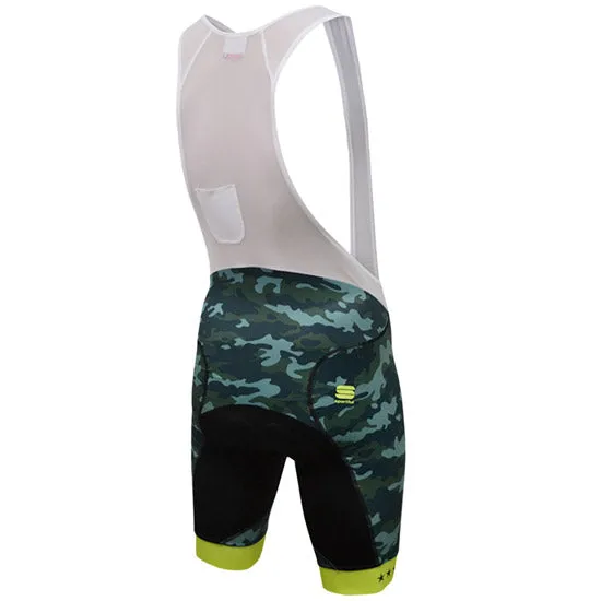 Sportful Camo bib shorts - Green