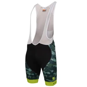 Sportful Camo bib shorts - Green