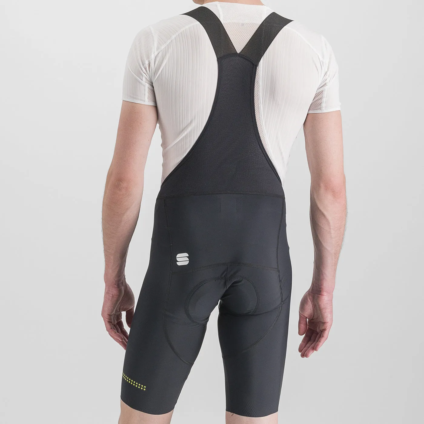 Sportful Classic bib short - Black yellow