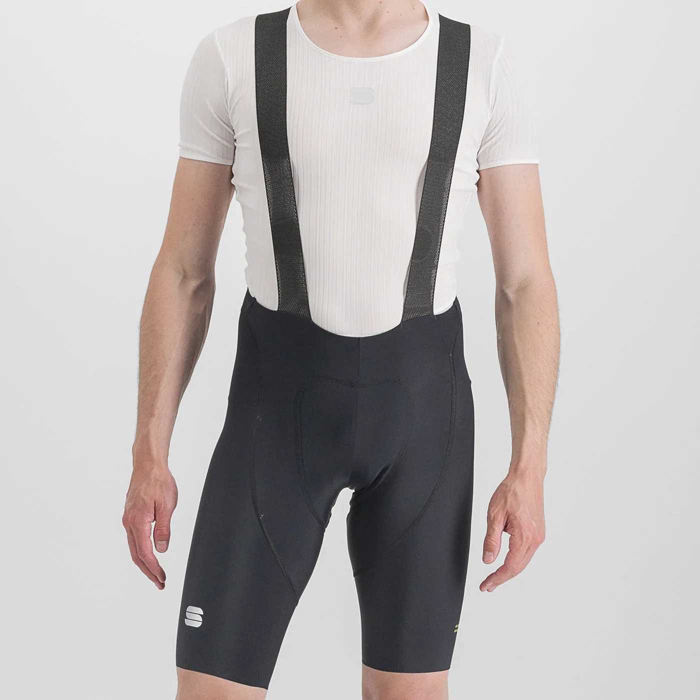 Sportful Classic bib short - Black yellow