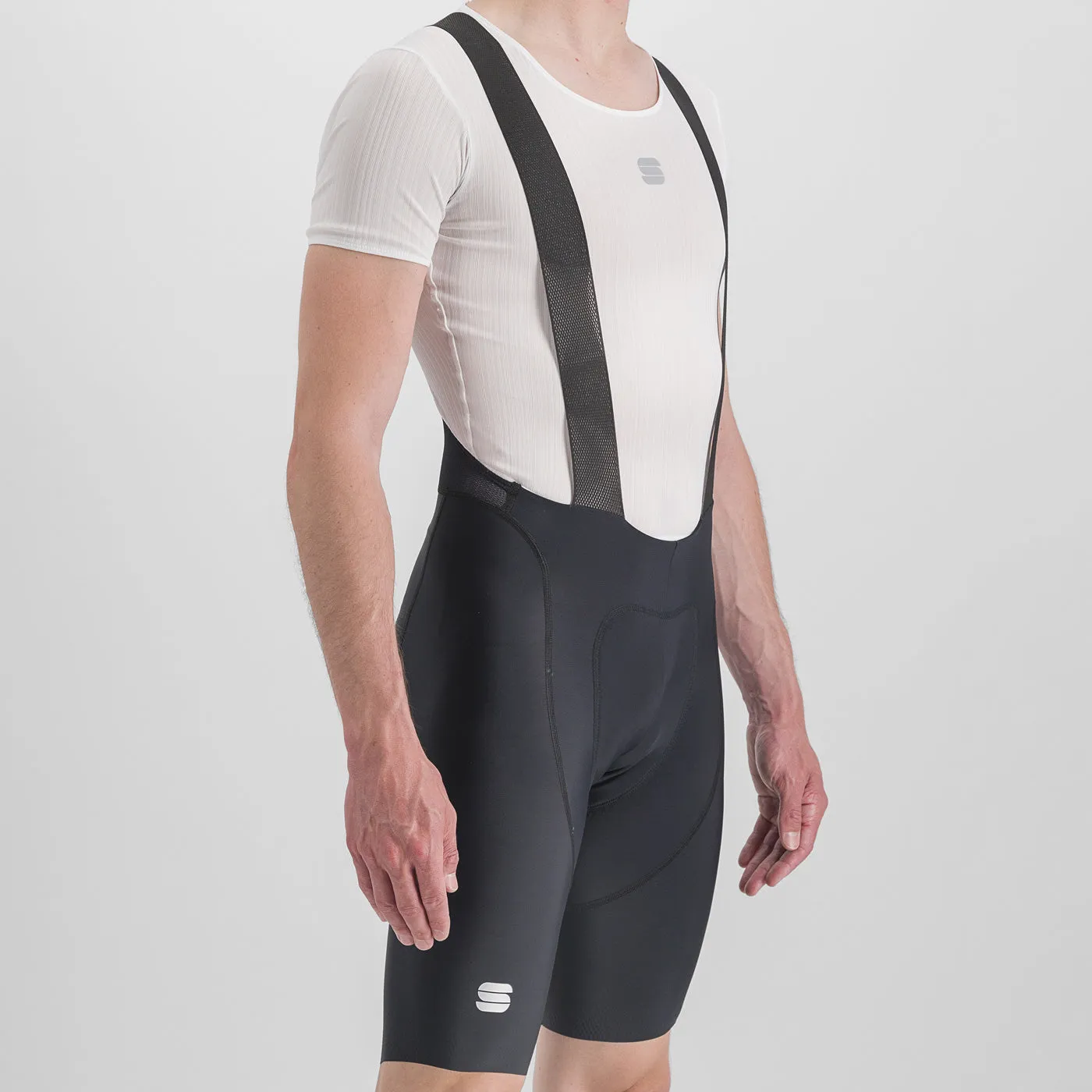 Sportful Classic bib short - Black yellow