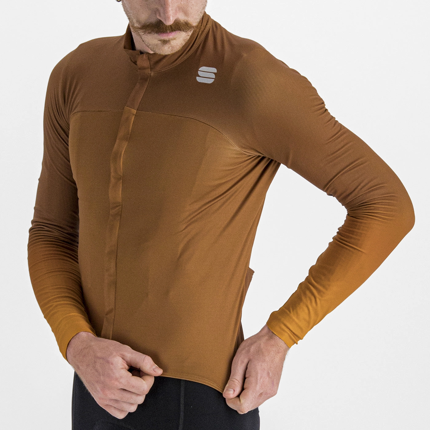 Sportful Bodyfit Pro long sleeve jersey - Brown