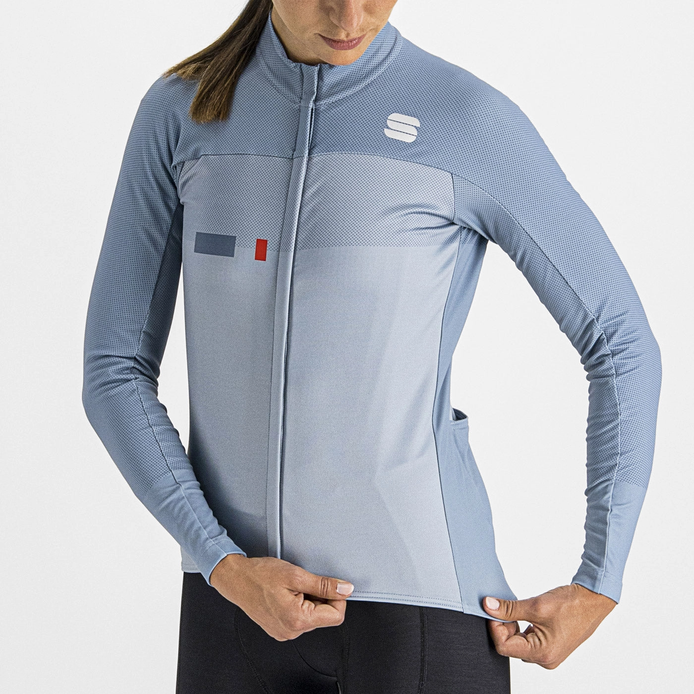 Sportful Bodyfit Pro Thermal women long sleeves jersey - Blue