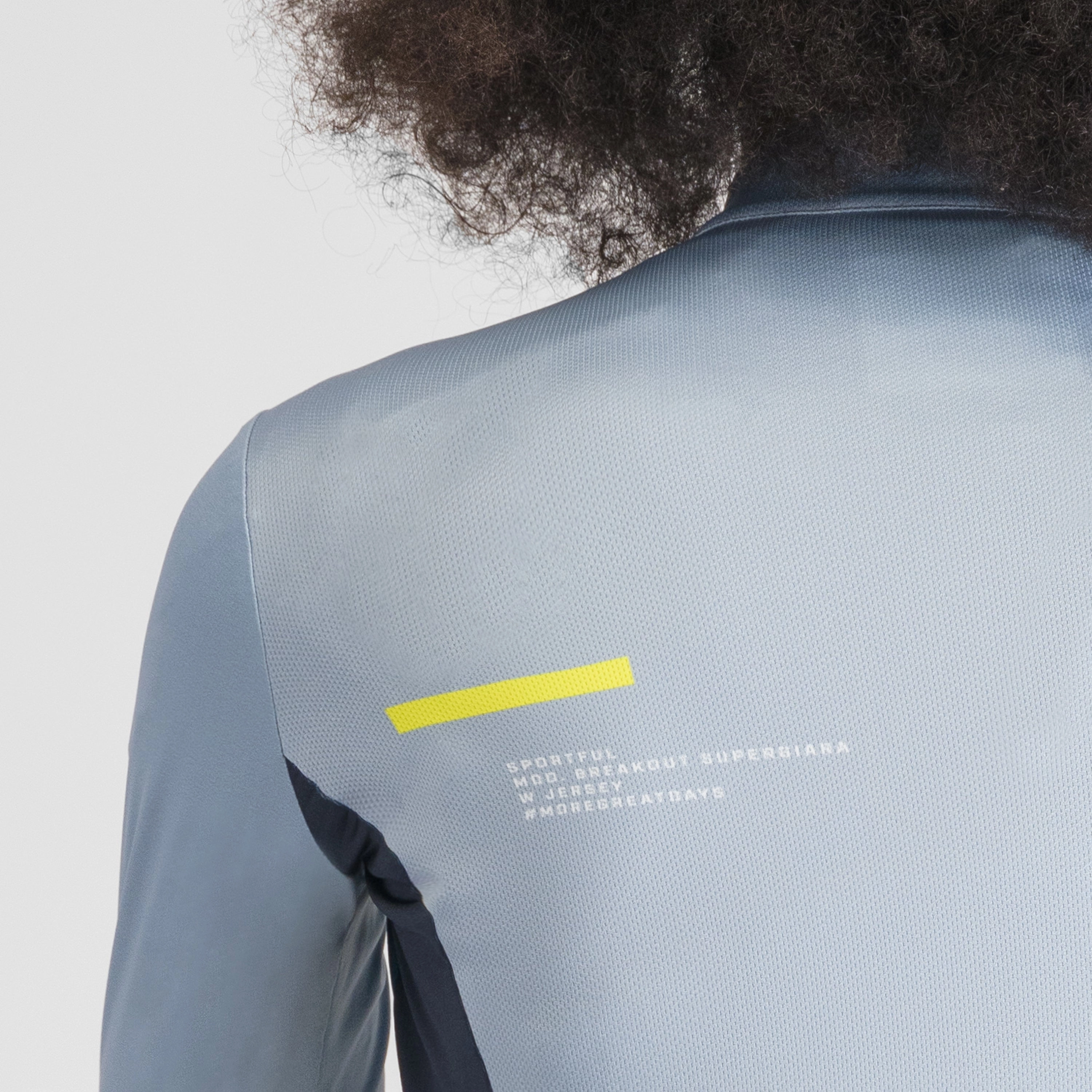 Sportful Breakout Supergiara woman long sleeve jersey - Light blue