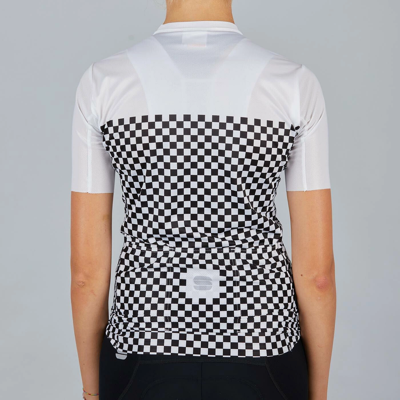 Sportful Checkmate woman jersey - White