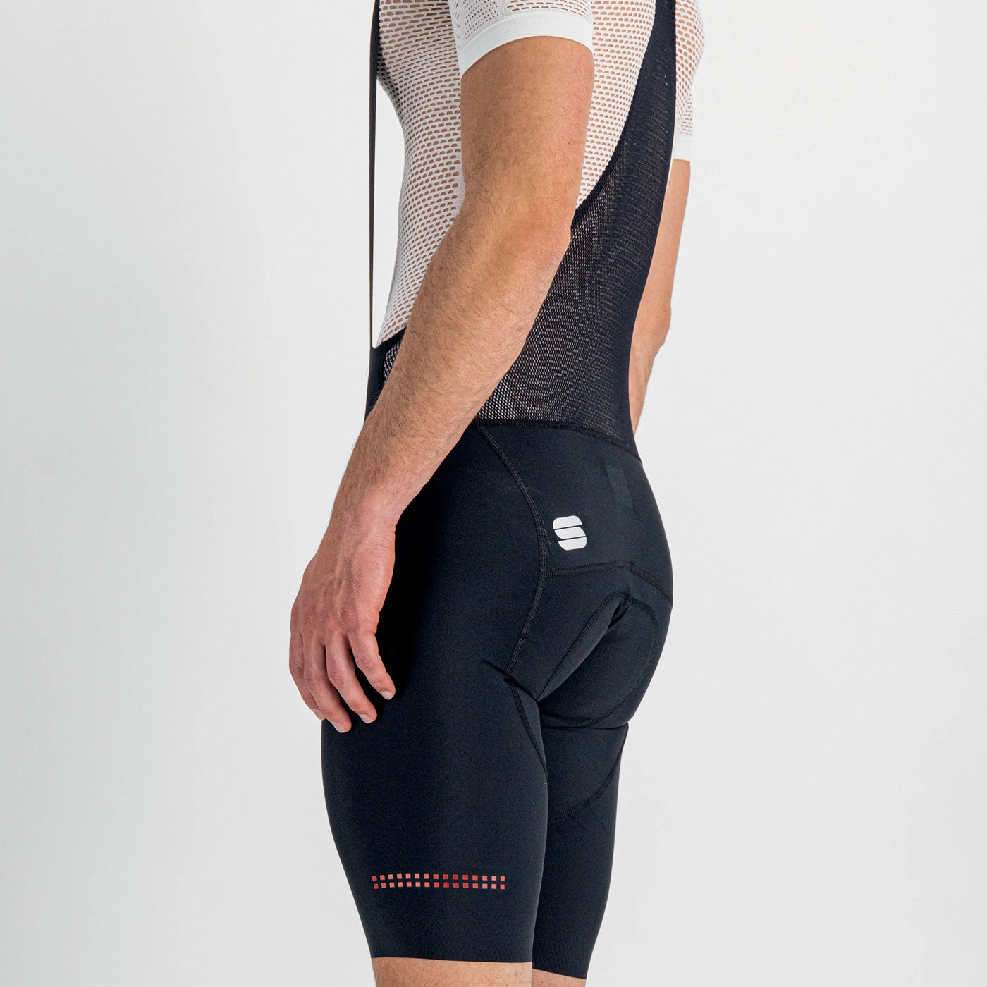 Sportful Classic bib short - Black red