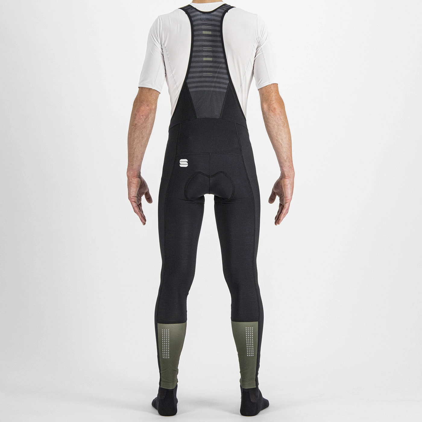 Sportful Classic bibtight - Black green