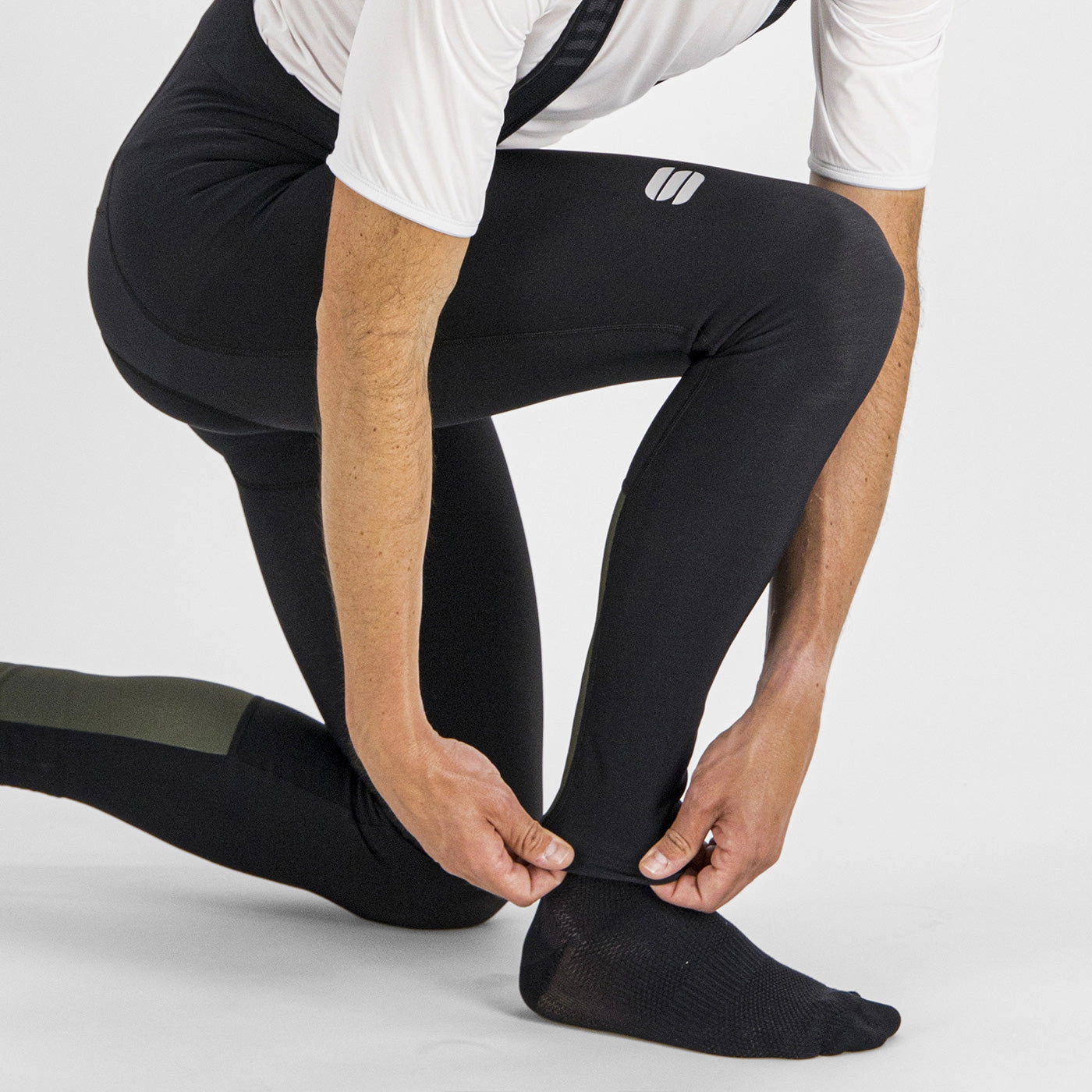 Sportful Classic bibtight - Black green