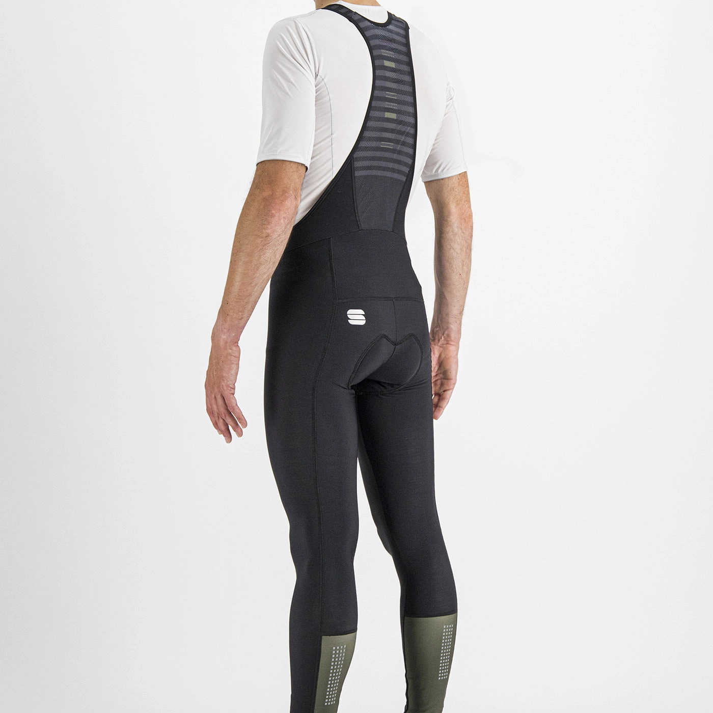 Sportful Classic bibtight - Black green