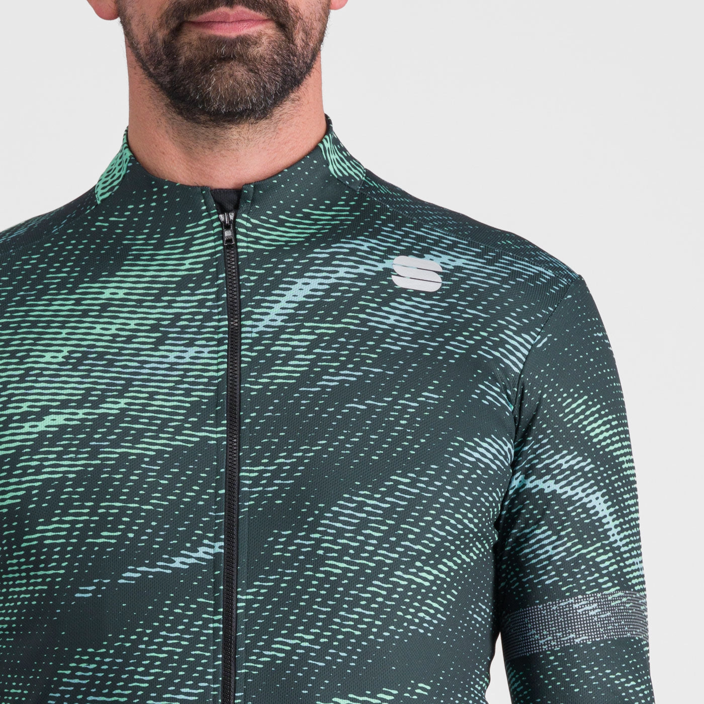 Sportful Cliff Supergiara long sleeve jersey - Dark green