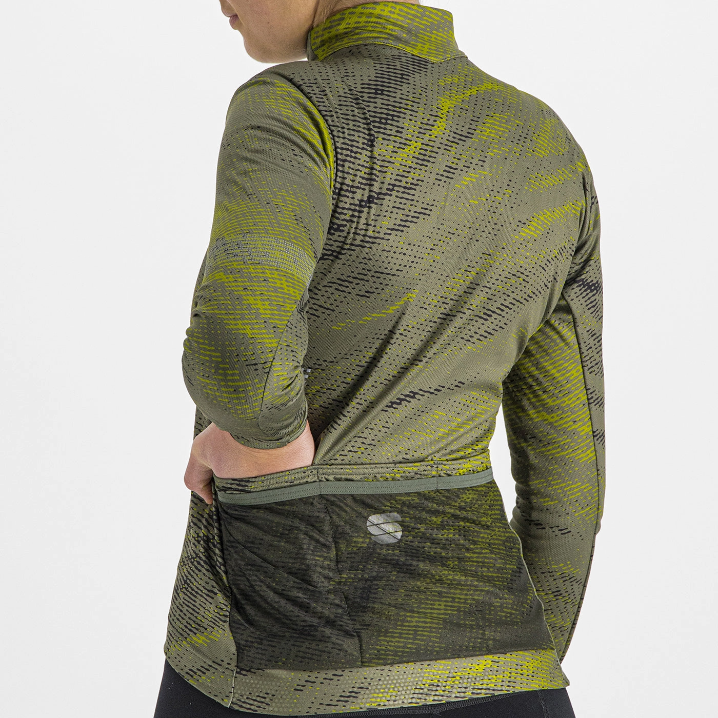 Sportful Cliff Supergiara women long sleeves jersey - Green