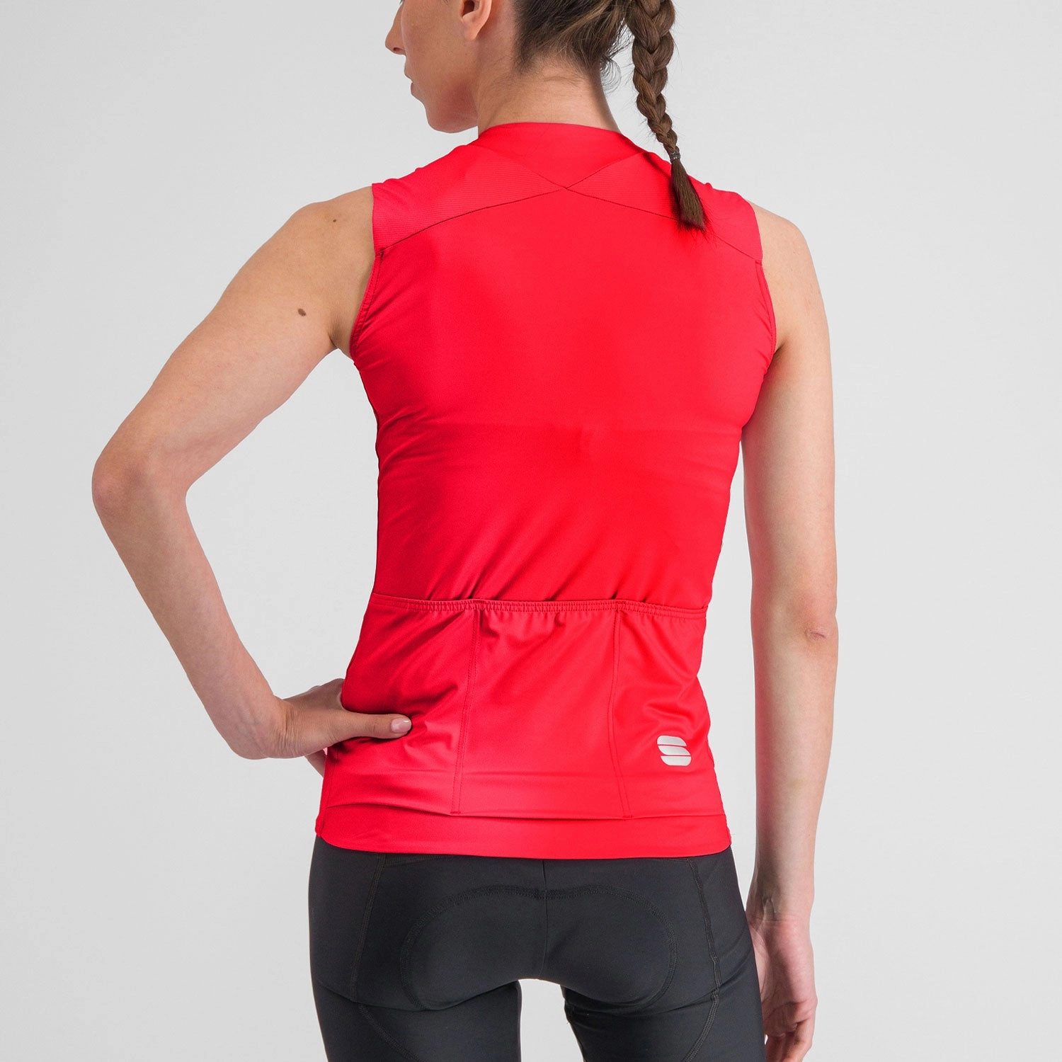 Sportful Matchy women sleeveless jersey - Red