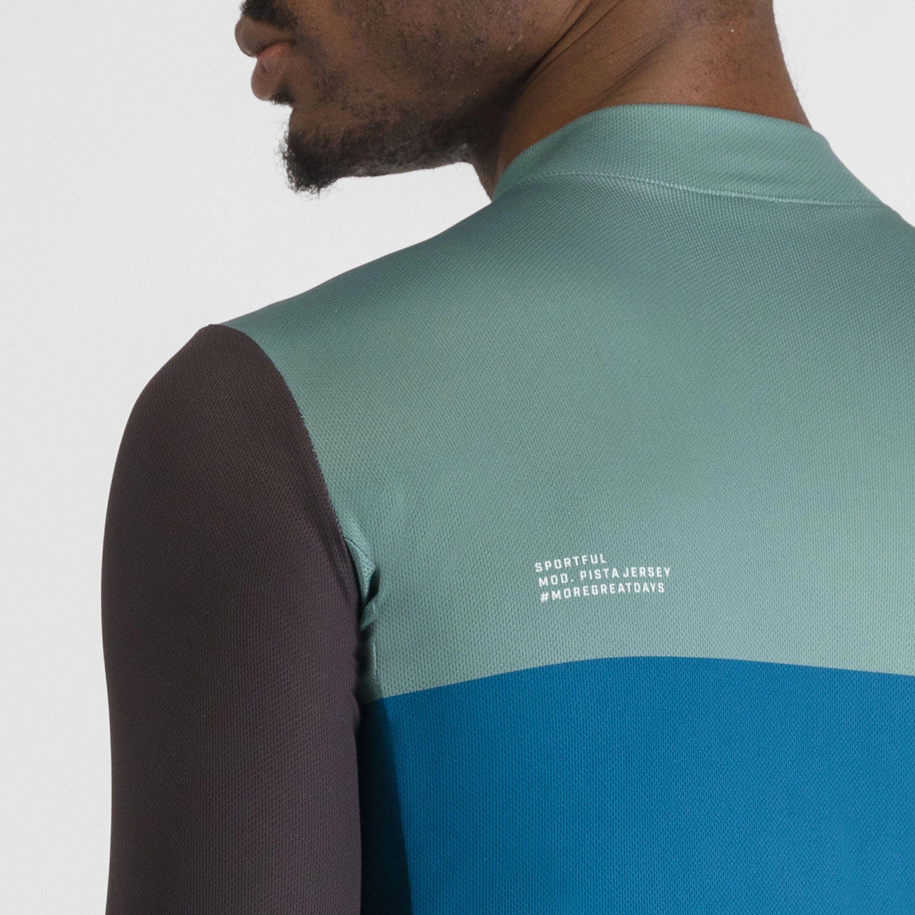 Sportful Pista long sleeve jersey - Blue green