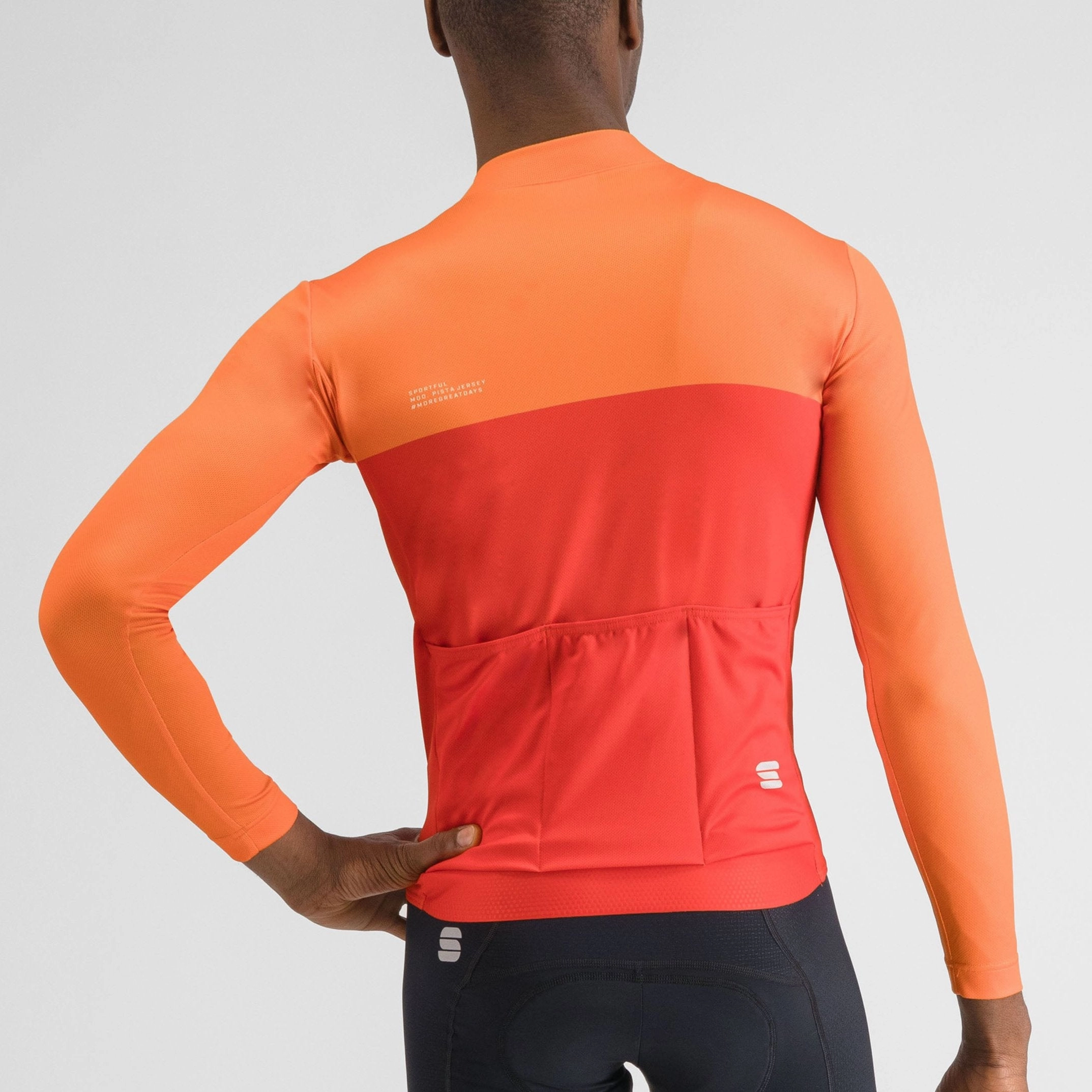 Sportful Pista long sleeve jersey - Orange