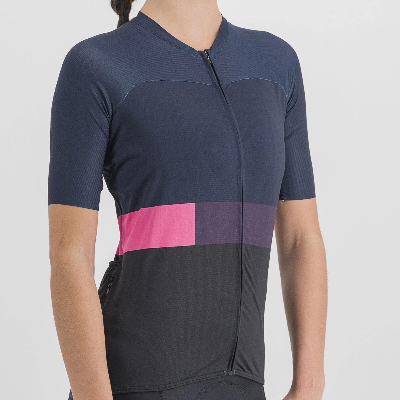 Sportful Snap Women's Jersey - Black Blue 