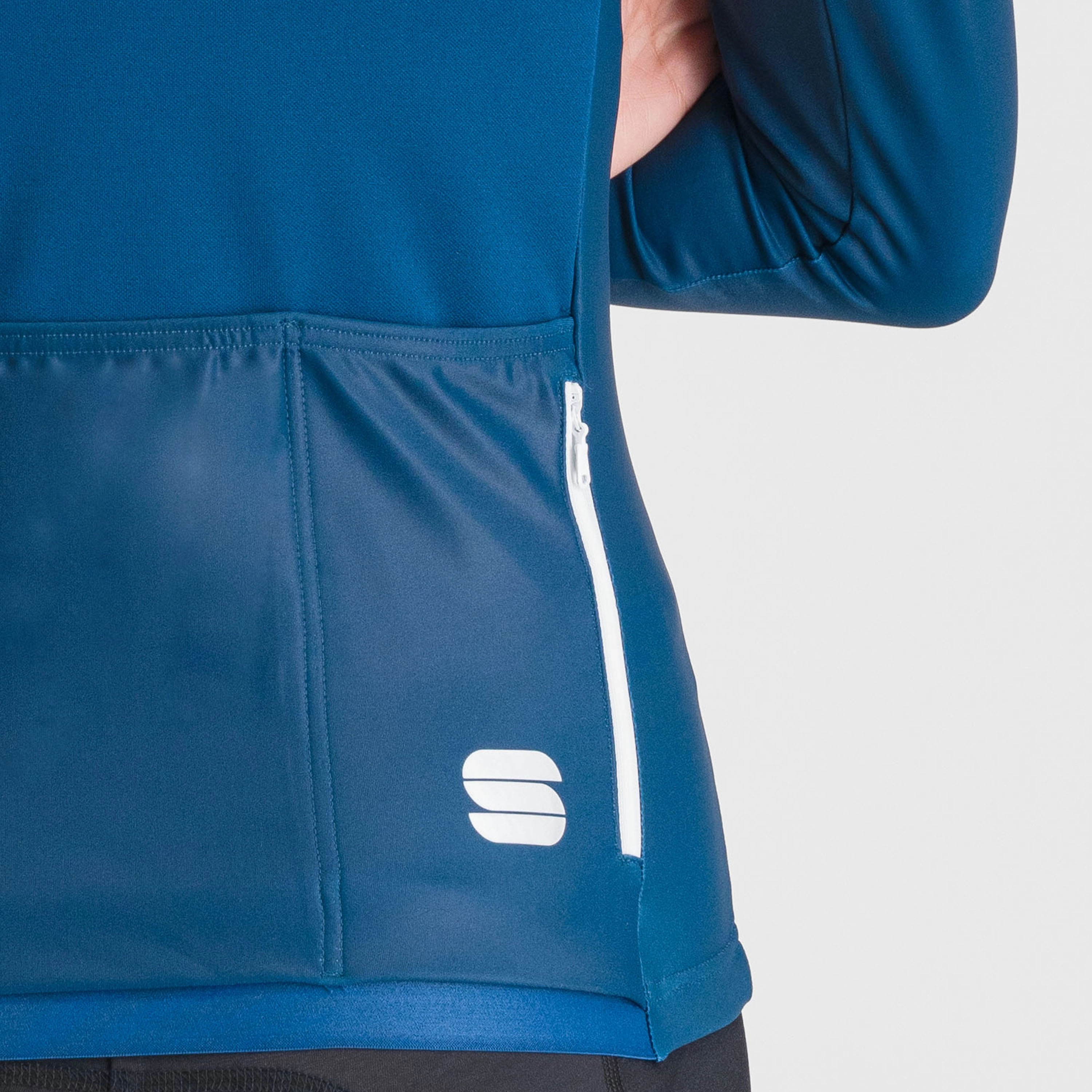 Sportful Srk woman long sleeve jersey - Blue