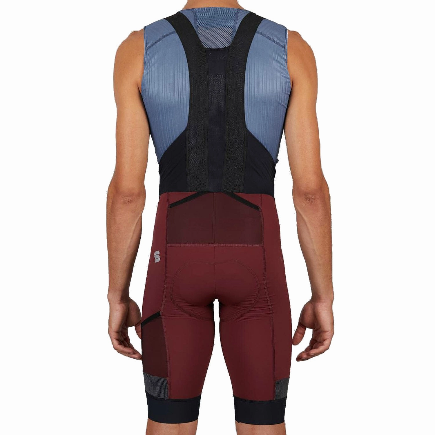 Sportful SuperGiara bib shorts - Bordeaux