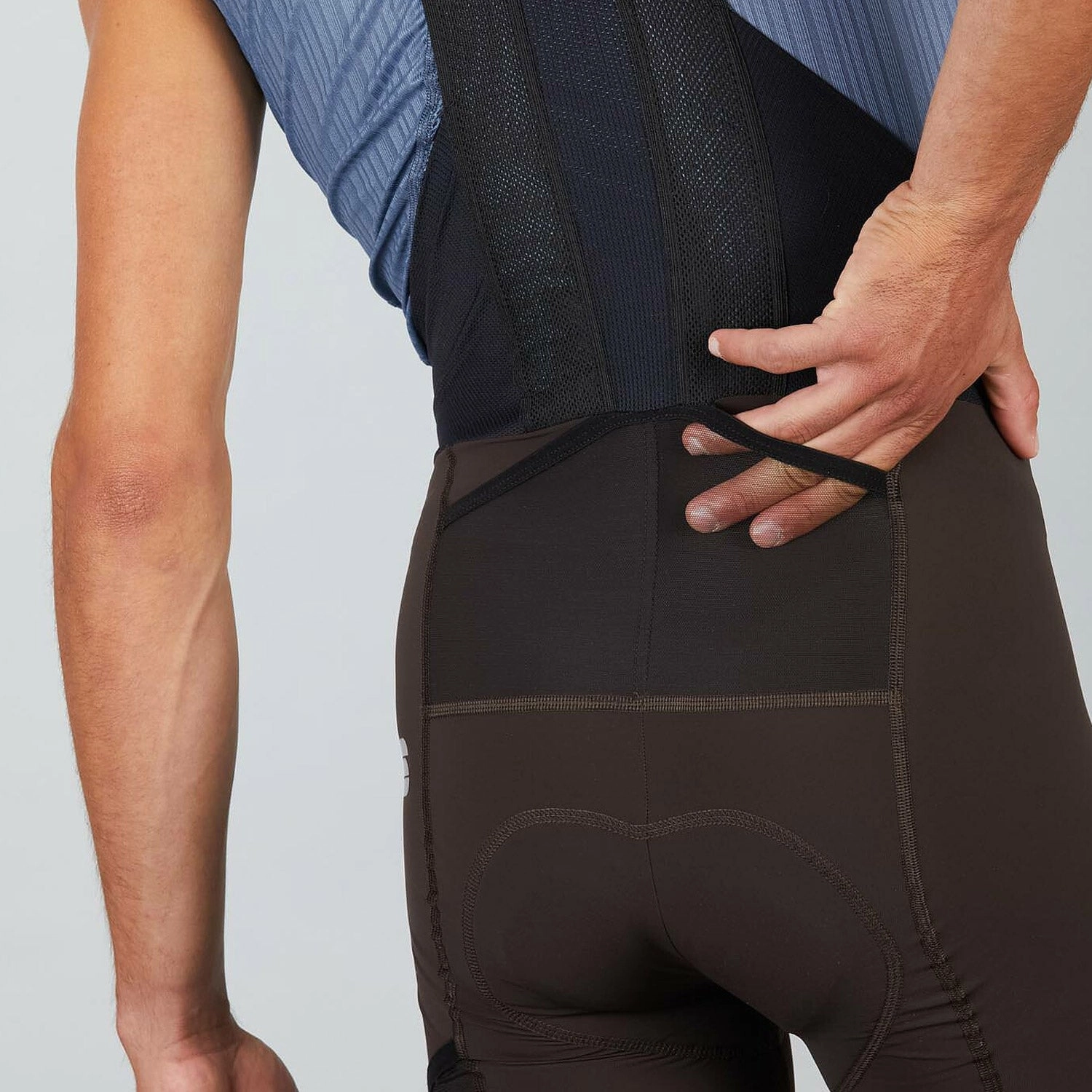 Sportful SuperGiara bib shorts - Brown dark