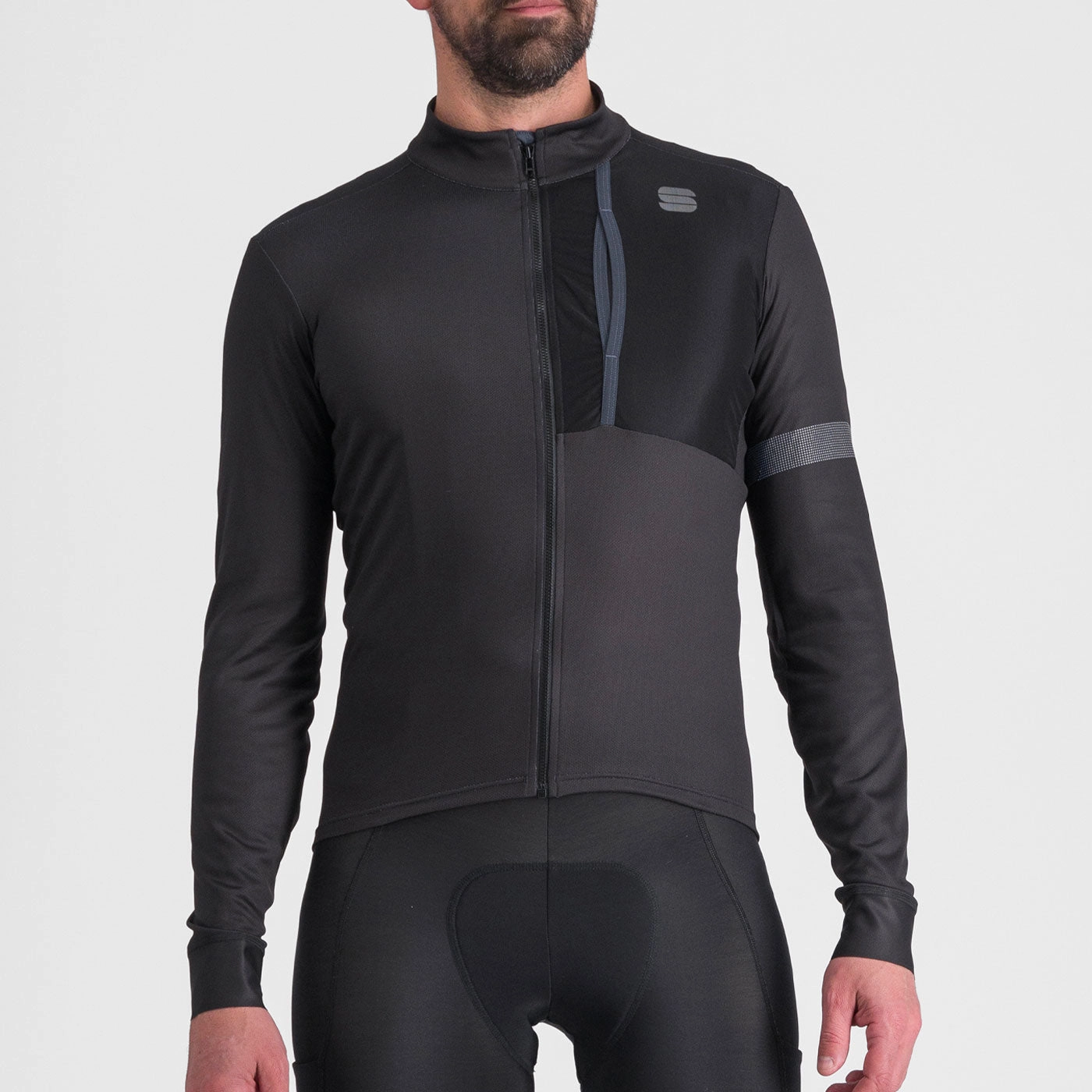Sportful Supergiara long sleeve jersey - Black black