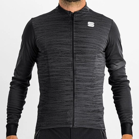 Sportful Supergiara Thermal long sleeve jersey - Black