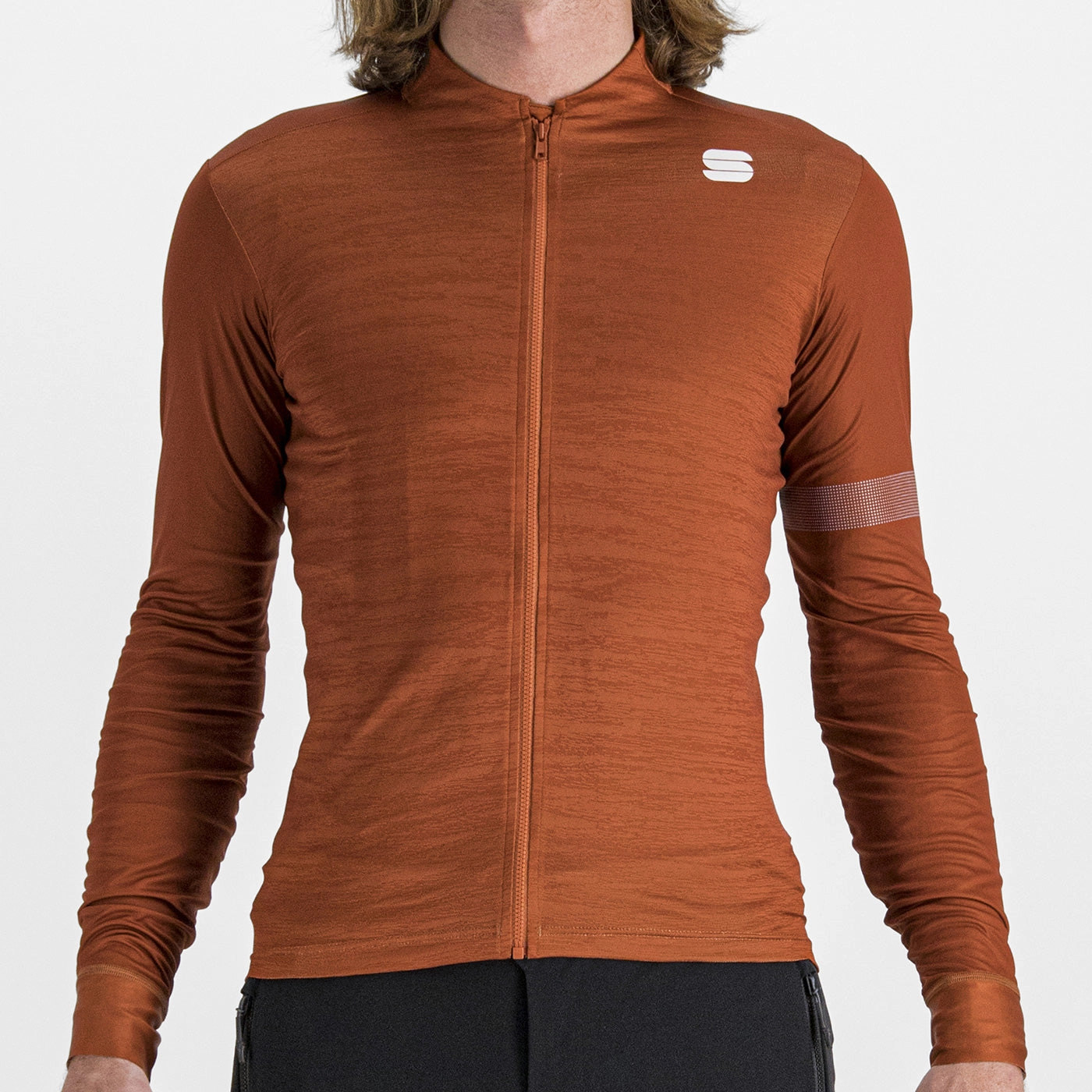 Sportful Supergiara Thermal long sleeve jersey - Orange
