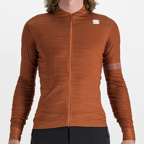 Sportful Supergiara Thermal long sleeve jersey - Orange