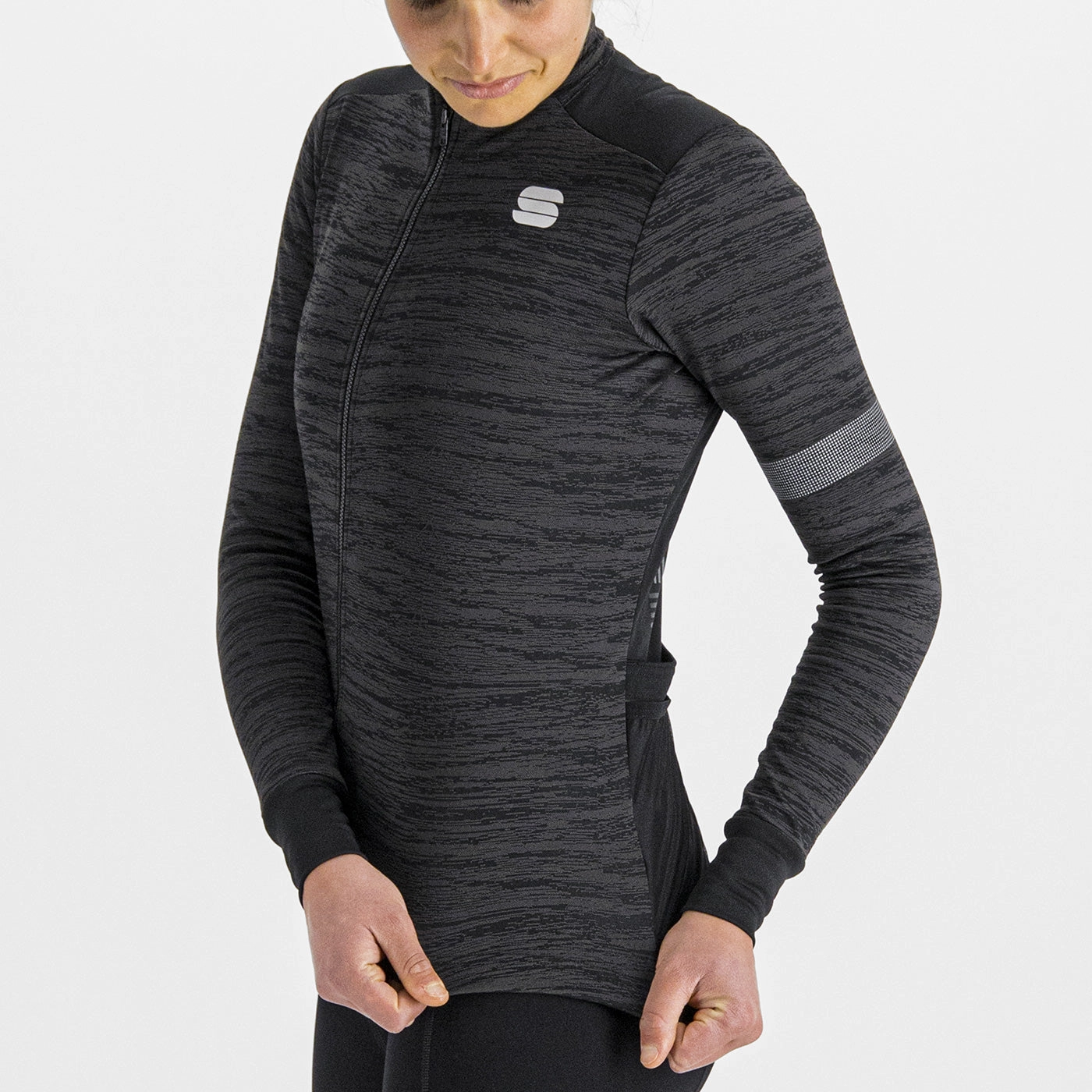 Sportful Supergiara Thermal women long sleeves jersey - Black