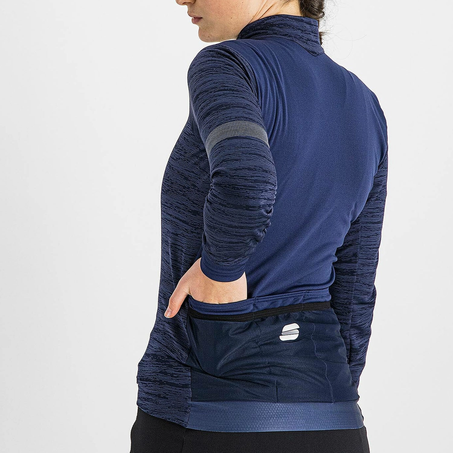 Sportful Supergiara Thermal women long sleeves jersey - Blue